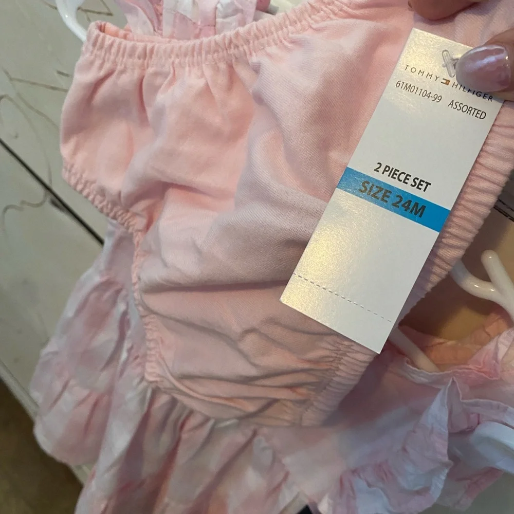Tommy Hilfiger Girls/Toddler Ruffle-Trim Gingham Dress - Picture 7 of 7